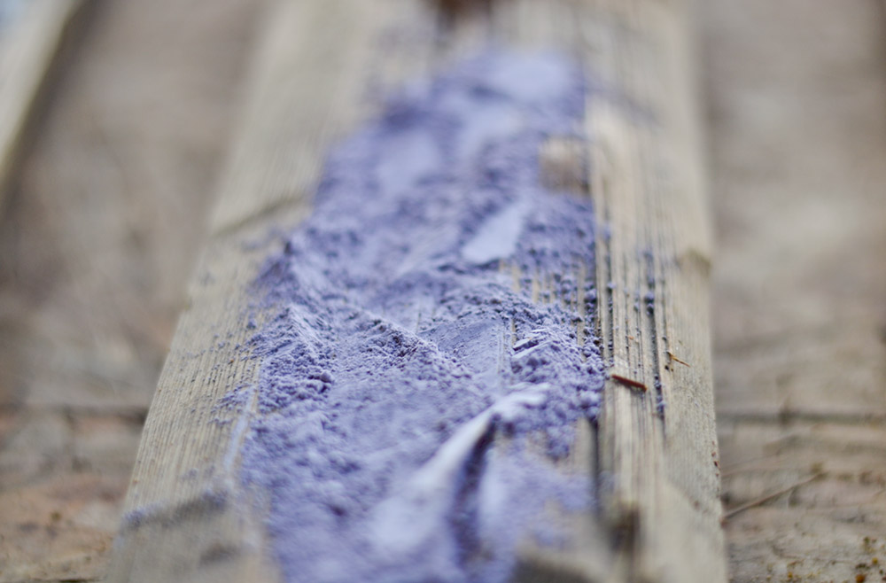 Bild 1 von Lehmfarbe Azul de Bahia (Violett)  / (Menge) 1,0 kg