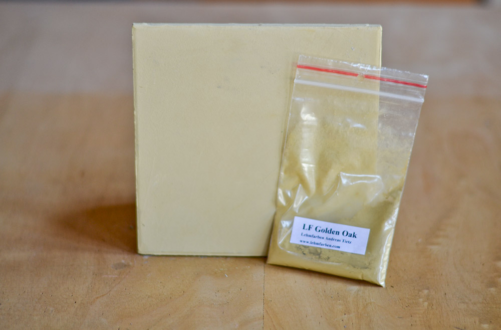 Bild 1 von Lehmfarbe Golden Oak 2.0 (Ockergelb)  / (Menge) 0,5 kg